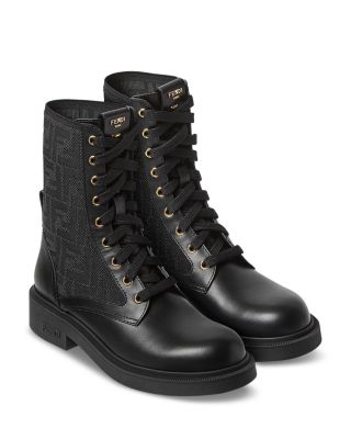 Women's Fendi Filo Biker Boots