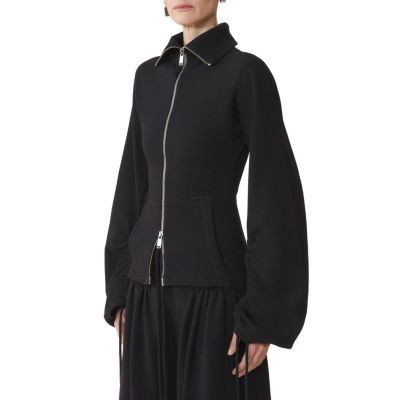 Cotton Fleece Adn Cashmere Jacket