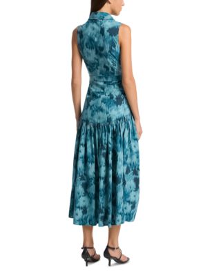 Poplin Drop Waist Dress