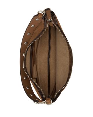 Polo ID Mini Studded Suede Shoulder Bag