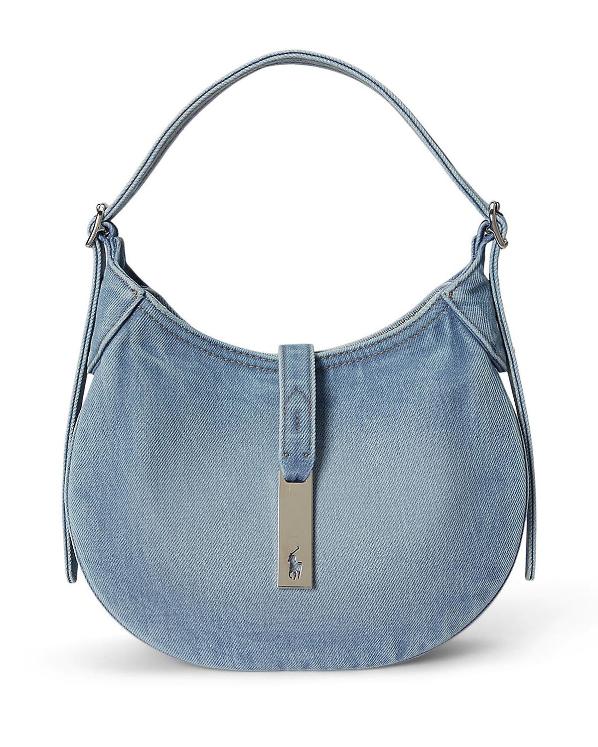 Polo Ralph Lauren Polo Id Small Denim Shoulder Bag