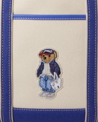 Polo Bear Small Canvas Shopper Tote