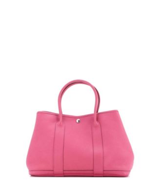 36 Garden Party Tote Leather