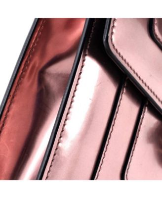  Small Serpenti Forever Square Shoulder Bag Metallic Leather