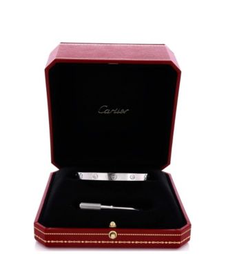  Love 4 Diamond Bracelet 18K White Gold and Diamonds