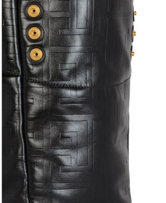 1945 Soft Crackled Leather Tote Bag