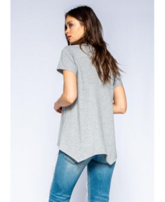  Short Sleeve Shrunken Boyfriend Tee