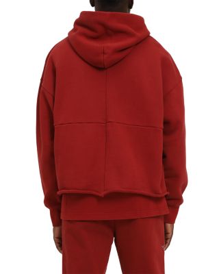 Oversized Fleece Logo Graphic Hoodie