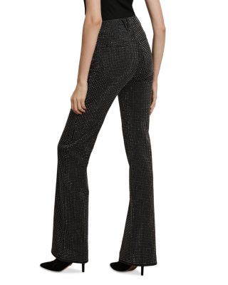 Crosbie High Rise Wide Leg Jeans in Washed Onyx