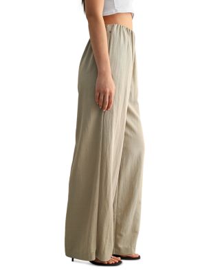 Side Slit Tunic Top & Wide Leg Pants