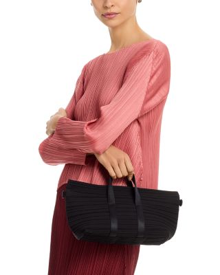 Pleats Boston Bag