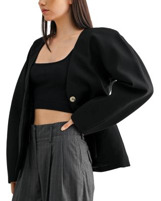 Balloon Sleeve Blazer