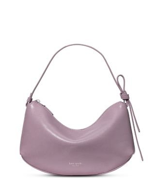 Loop Glazed Leather Shoulder Bag