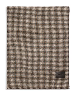 Double Face Houndstooth Scarf