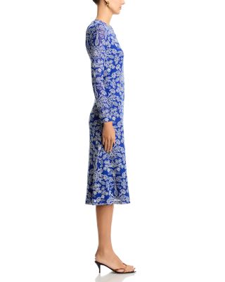 Shelly Mesh Midi Dress