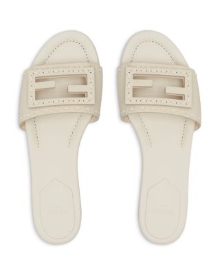 Women's Baguette Leather Selleria Slides