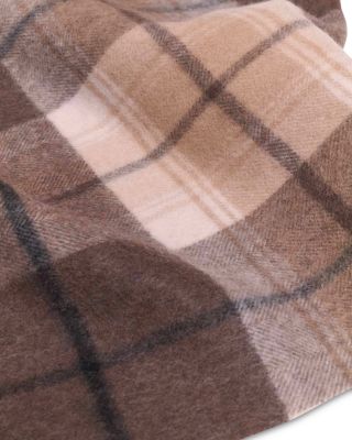 Emy Check Wool & Cashmere Scarf