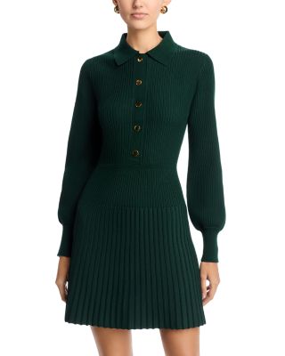 Long Sleeve Sweater Knit Dress