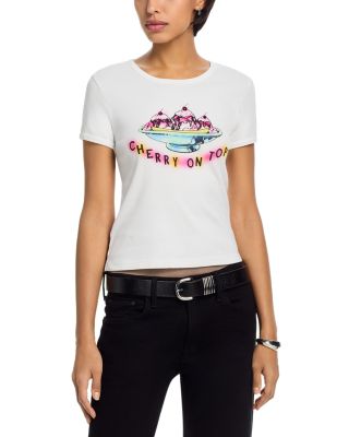 The Itty Bitty Cotton Ringer Tee