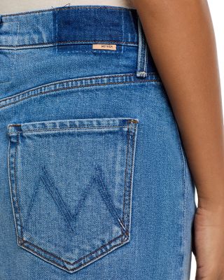 The Ditcher Mini Fray Denim Skirt