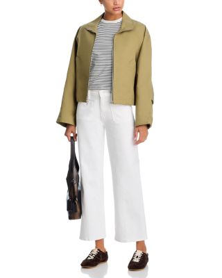 Maven High Rise Ankle Wide Leg Jeans in Totally In