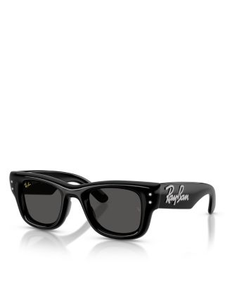 A$AP Wayfarer Puffer Crystal Edition Square Sunglasses, 47mm