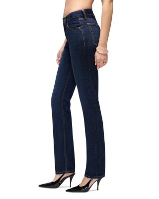 The Slim Cig Mid Rise Jeans in Dark Lady Blue