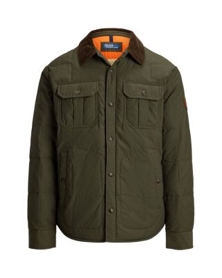 Quilted Ripstop Shirt Jacket
