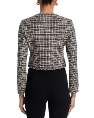 Woven Tweed Cardigan Jacket