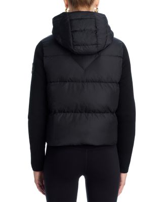 Hybridge Quilted Knit Hoody Jacket