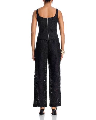 Cord Lace Top & Pants