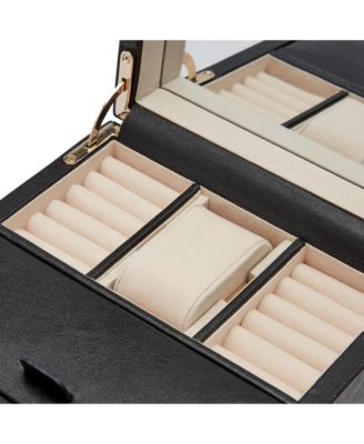 Palermo Single Watch Winder with Jewelry Storage