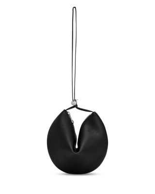 Le Roseau Leather Wristlet Clutch