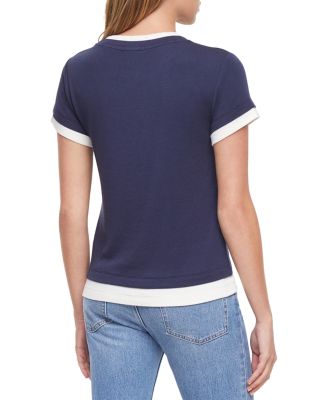 Veronica Layered Short Sleeve Tee