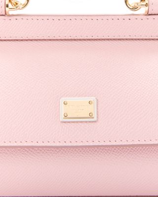 Leather Top Handle Bag