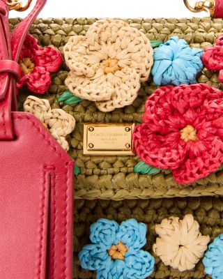 My Sicily Crocheted Top Handle Bag