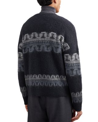 Lennox Long Sleeve Crew Fair Isle Jumper Sweater