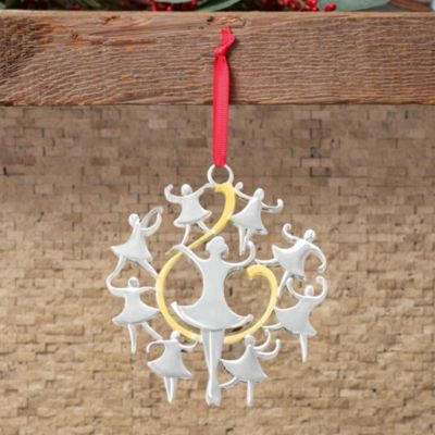 12 Days of Christmas Ornament - 9 Ladies Dancing