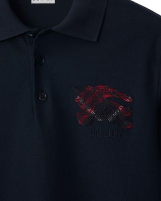 EKD Check Cotton Polo Shirt