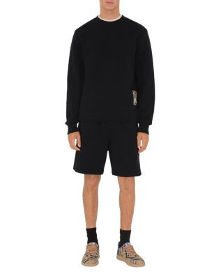  Check Label Cotton Shorts