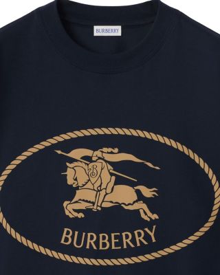 Knight Stamp Cotton T-shirt