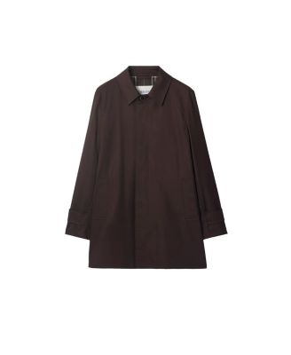 Short Gabardine Car Coat