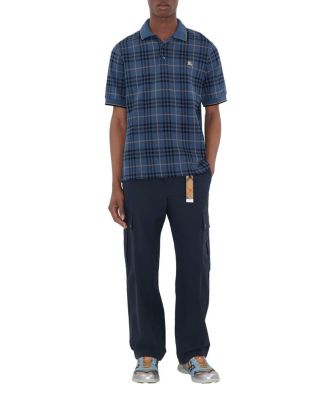 Check Cotton Polo Shirt