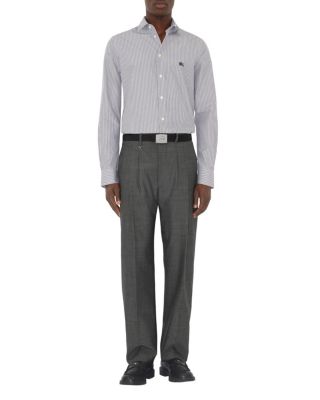  Regular Fit Striped Cotton Shirt