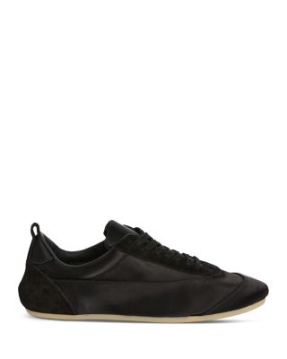 black women's dress sneakers Duke Dress Sneakers In Black With White Outsole