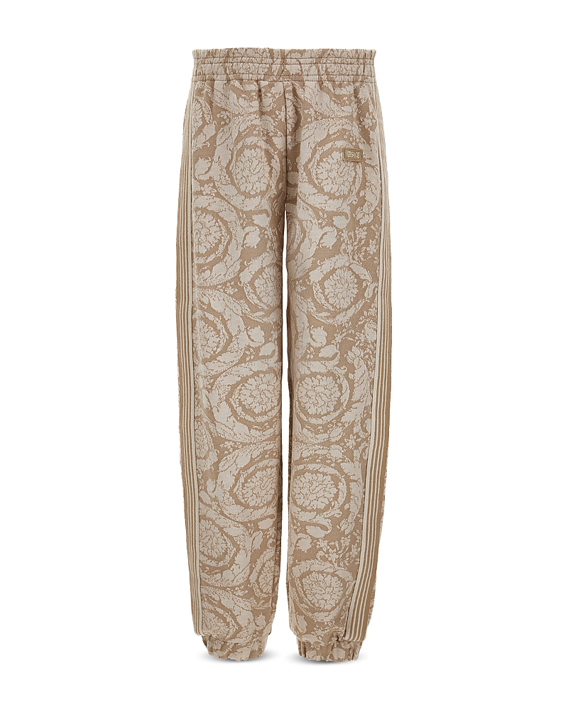Versace Unisex Barocco Kids Jacquard Fleece Sweatpants - Little Kid, Big Kid