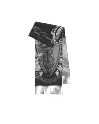  Etched Knight Cashmere Scarf