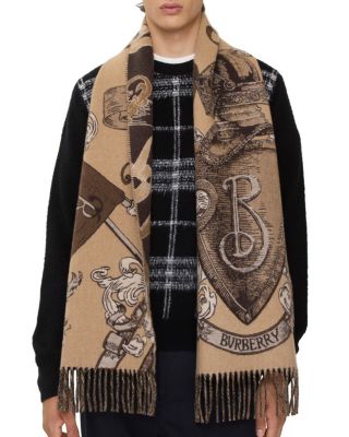  Etched Knight Cashmere Scarf