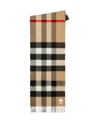 Check Cashmere Scarf