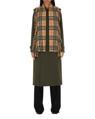 Check Cashmere Happy Scarf